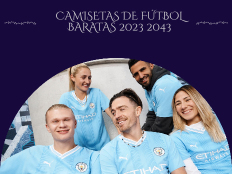 Camisetas de futbol Manchester City baratas 2023-2024